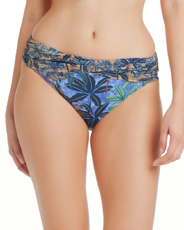 2024 Bleu by Rod Beattie By The Sea Sarong Hipster Bottom - Rbbs24532