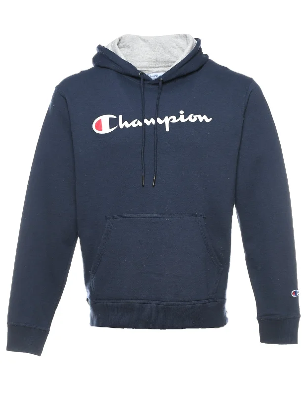 Champion Printed Hoodie - M