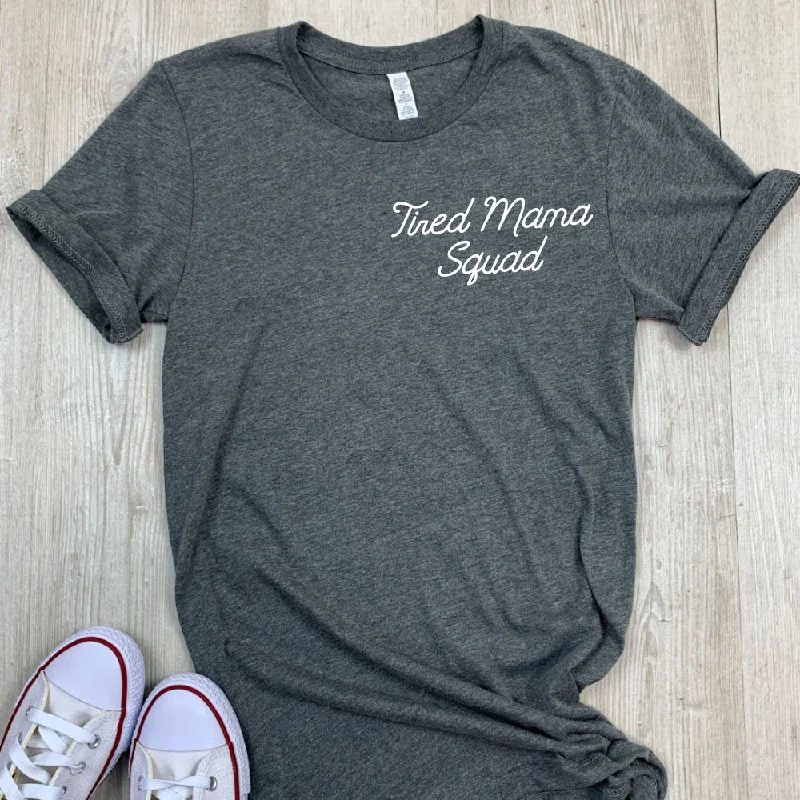 Tired Mama Squad Mini Logo Tee (MRK X)