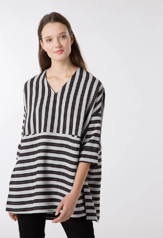 Striped Oversized Blouse