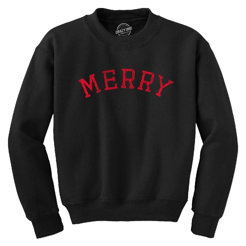 Merry Crew Neck Sweatshirt