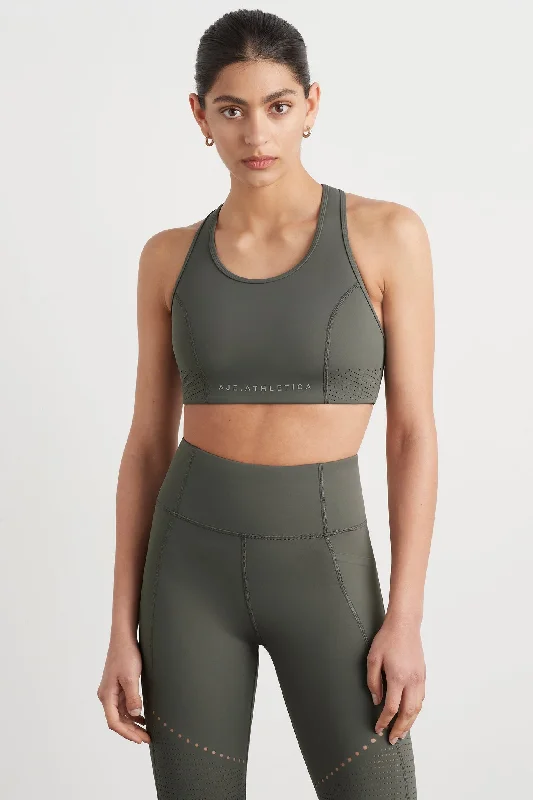 Perforated Racer Sports Bra 339