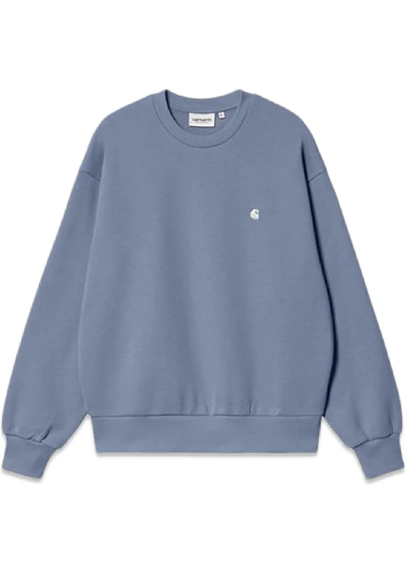 W Casey Sweatshirt - Bay Blue / Silver