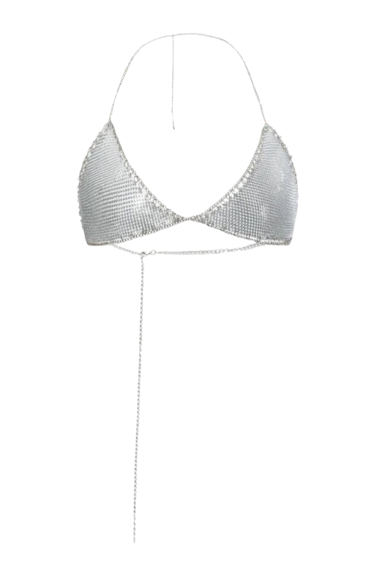 Triangle Chainmail Bra