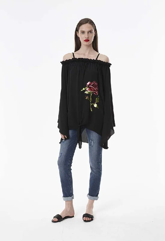 Off Shoulder Strap Top