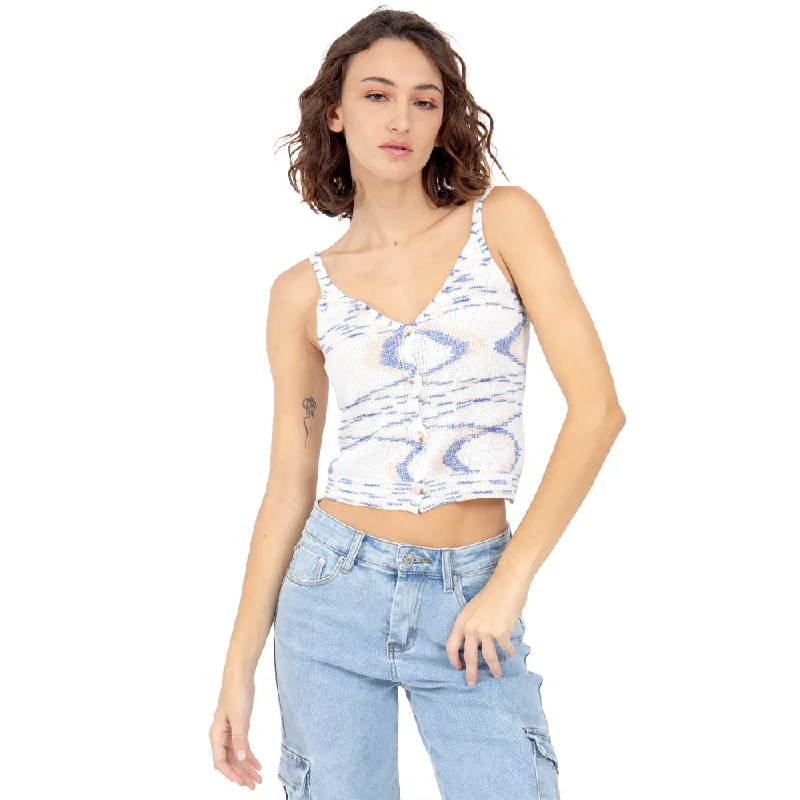 TOP DE TIRANTES HIPPIE STYLE CON BOTONES PARA MUJER FOREVER 21