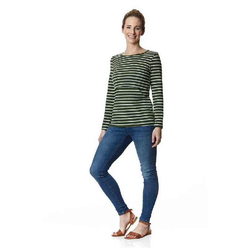 The Juno - Long Sleeve "Lift-Up" Breastfeeding Mumma Top