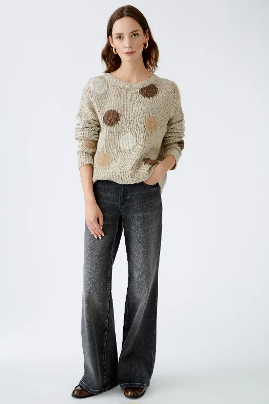 Spot Jumper - Taupe