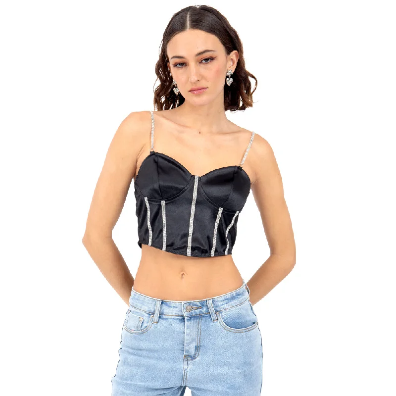 CORSET SATIN/SHINE PARA MUJER FOREVER 21