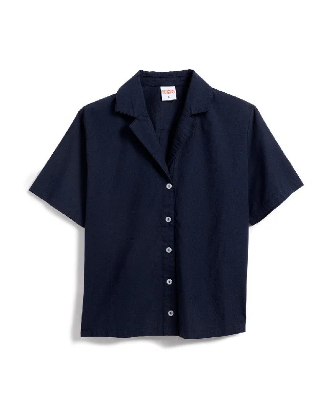 Women's Camp Shirt - Navy