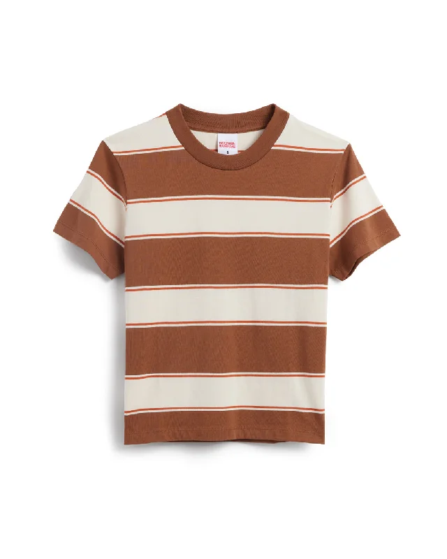 Women's Lowers Yarn-Dyed Knit Shirt - Bombay Brown