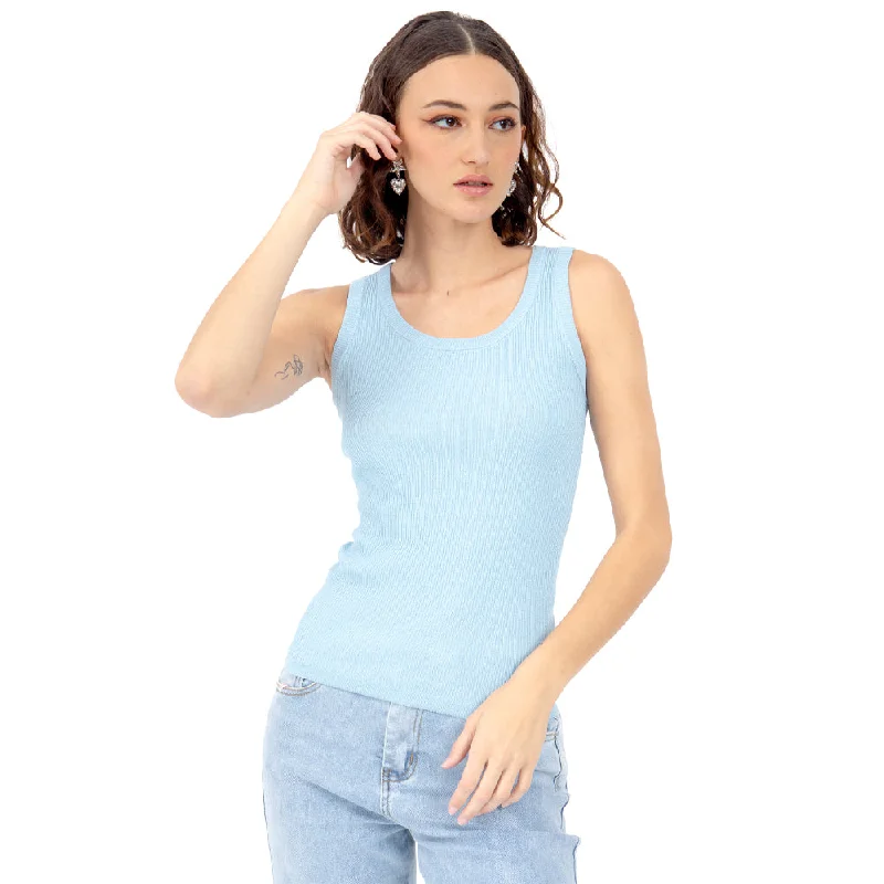 TOP BÁSICO WITH LUREX PARA MUJER FOREVER 21