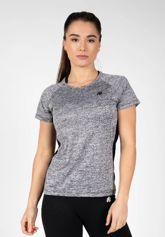 Monetta Performance T-Shirt - Gray Melange