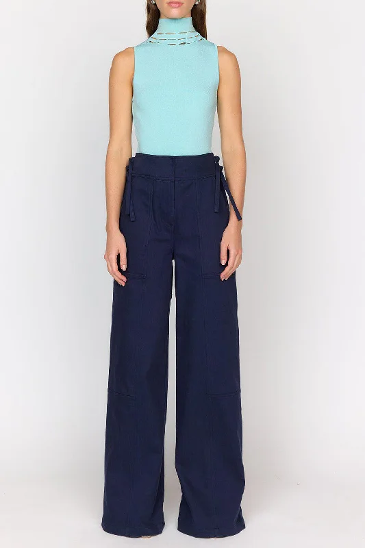 ASPYN PANT - NAVY