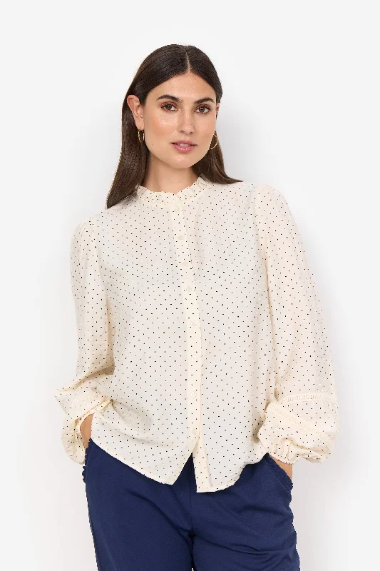 Orit Blouse - Cream Spot