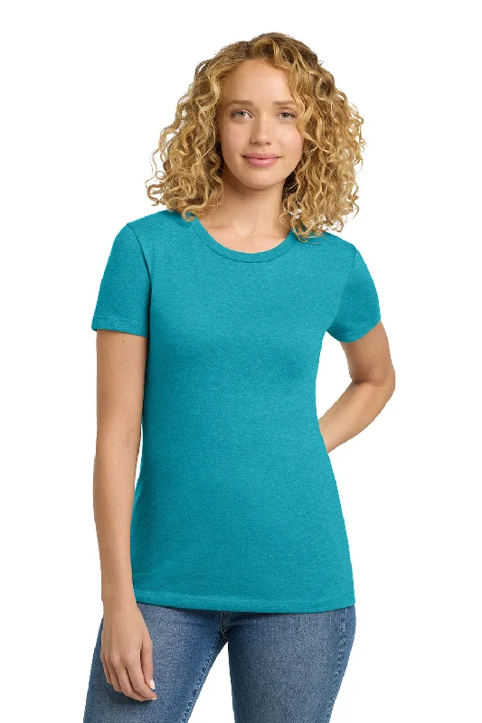 Next Level Womens CVC Jersey Short Sleeve Crewneck T-Shirt - Bondi Blue