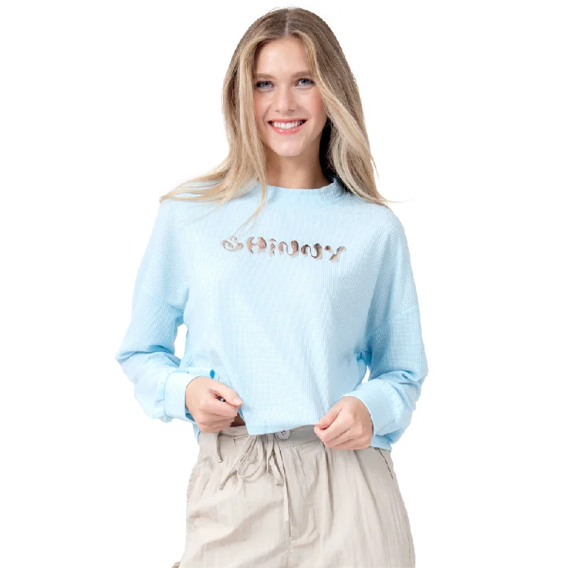 PLAYERA PARA MUJER FASHION PRINTED LONG SLEEVE FOREVER 21