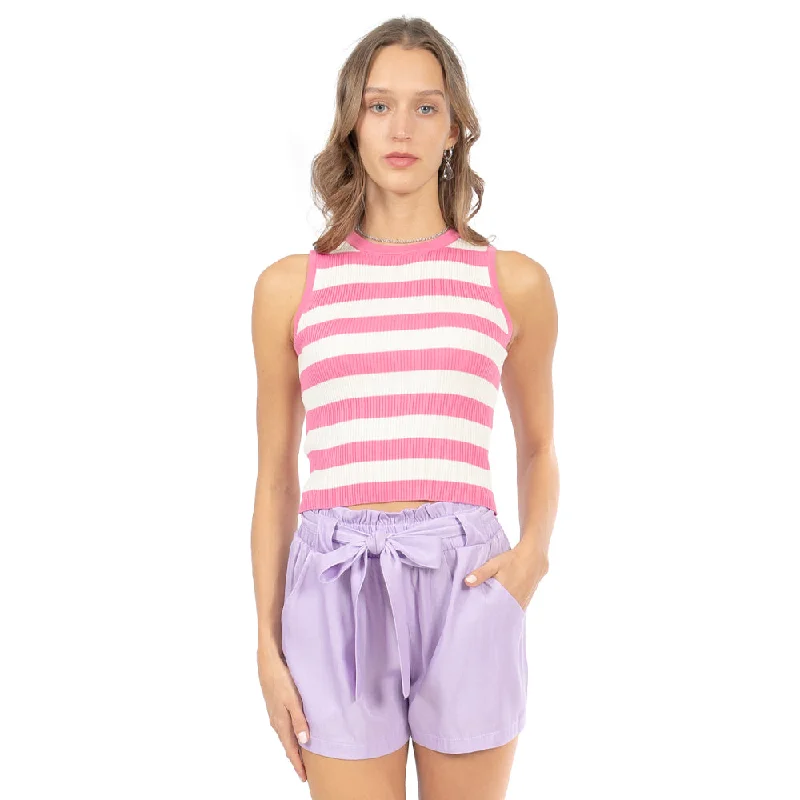 PLAYERA STRIPES DE PUNTO CON RAYAS PARA MUJER FOREVER 21