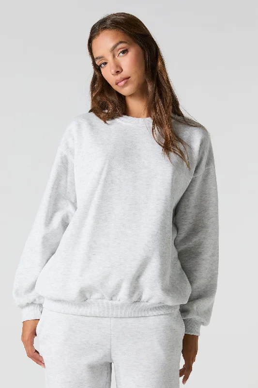 Oversized Fleece Sweatshirt