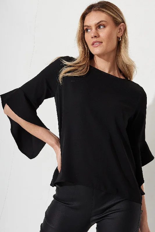 Nila Top In Black