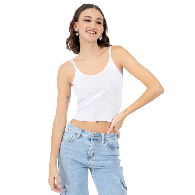 TOP BÁSICO CON TIRANTES PARA MUJER FOREVER 21