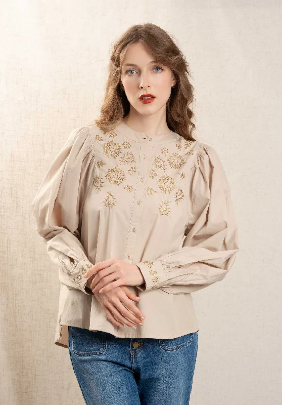 Blouse Elizka Beige