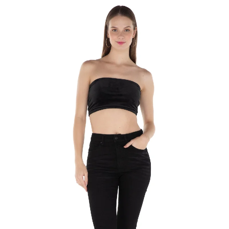 TOP VELVET PARA MUJER FOREVER 21