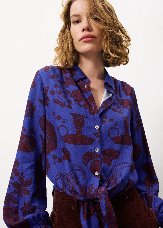 Swan Shirt - Blue