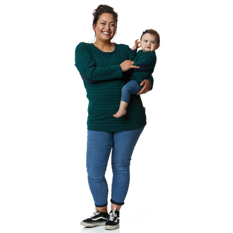 The Juno - Long Sleeve Breastfeeding Mumma Top