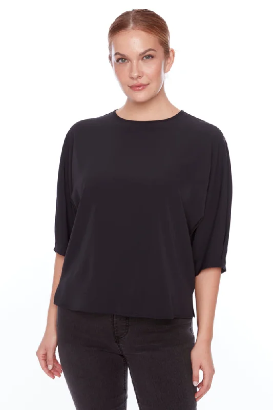 Silk Top - Black